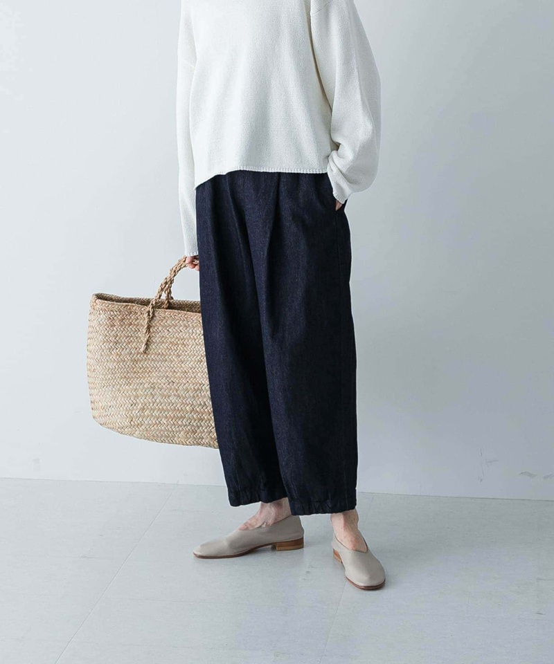 かぐれの名品 デニムクロップドパンツが予約スタート