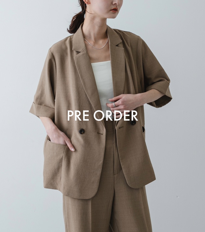 PRE-ORDER | 服も雑貨も、初夏の本命アイテムの予約スタート！