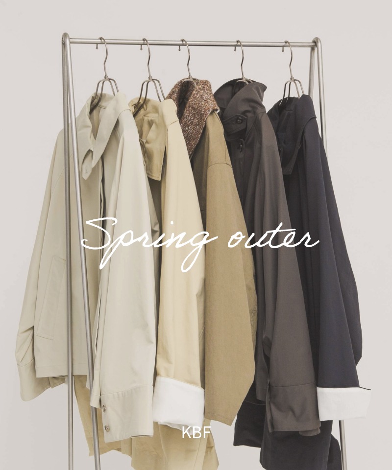 気温急上昇！今ほしいSpring outer