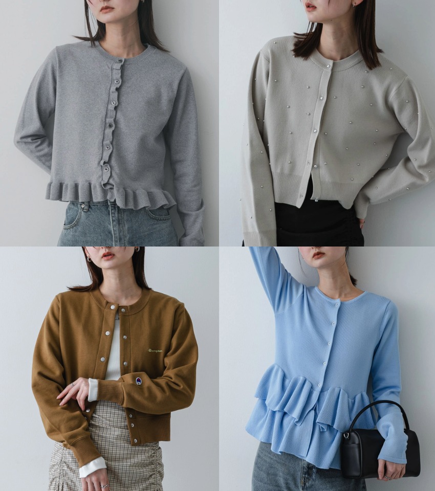 気温15度前後の最適解。迷わず着られる「今買い」トップス。