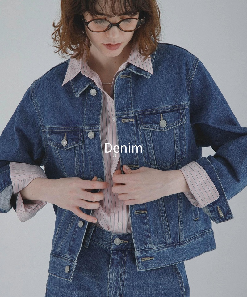 ワードロープに取り入れたいデニムアイテム