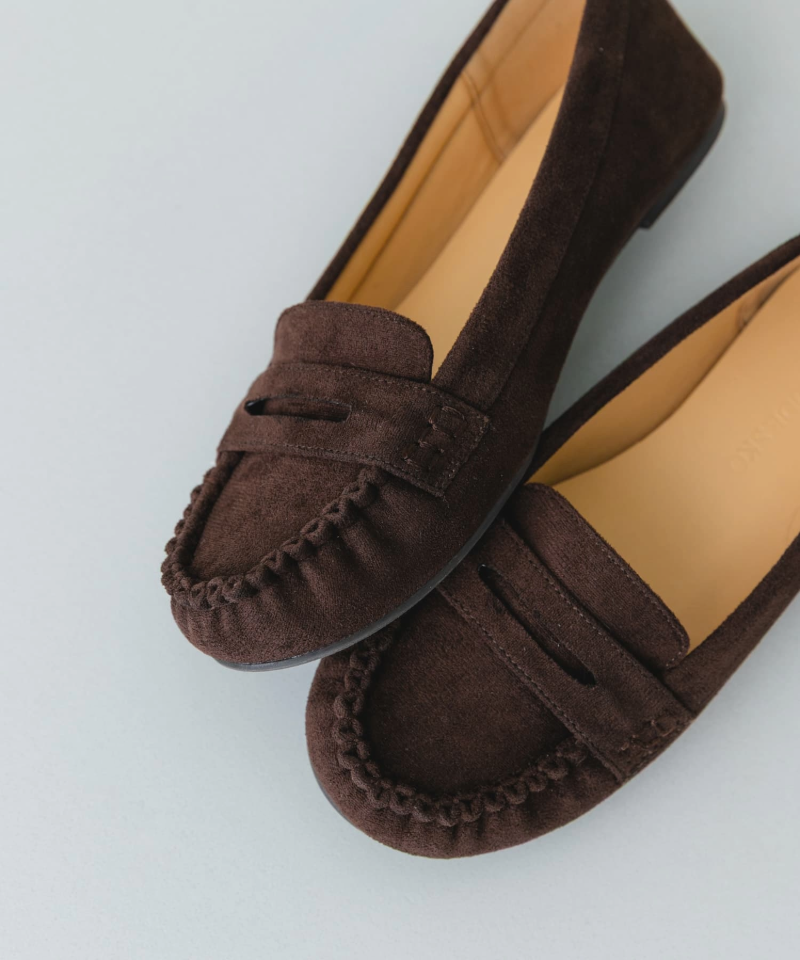 急な雨も怖くない、撥水ギャザーモカシンがお得なプライスに