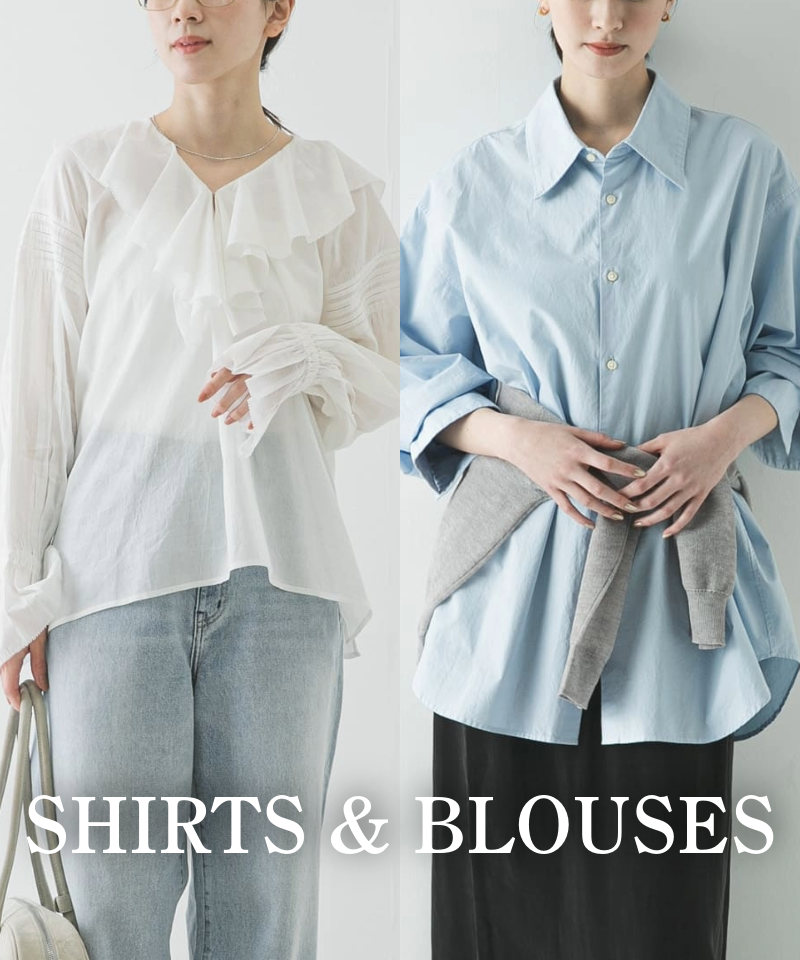一気に春めく。おすすめシャツ＆ブラウス