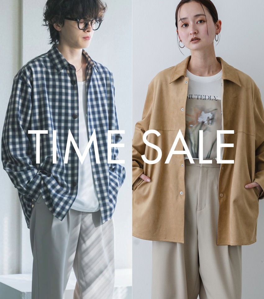 SPRING TIME SALE | 春の新作、期間限定プライス。