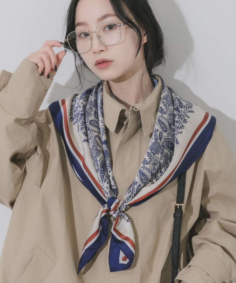 一枚あればコーデが見違える！春のスカーフコレクション