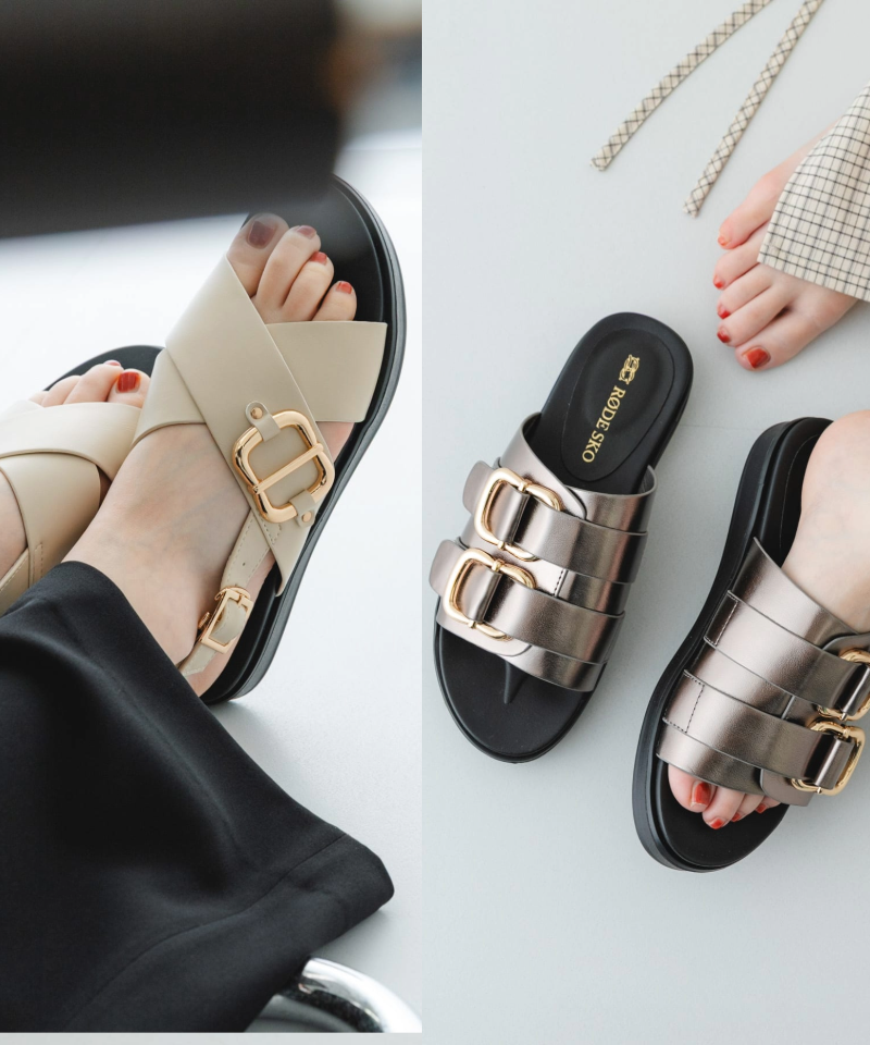 大人気のダブルベルテッドサンダルが、新型になって登場。