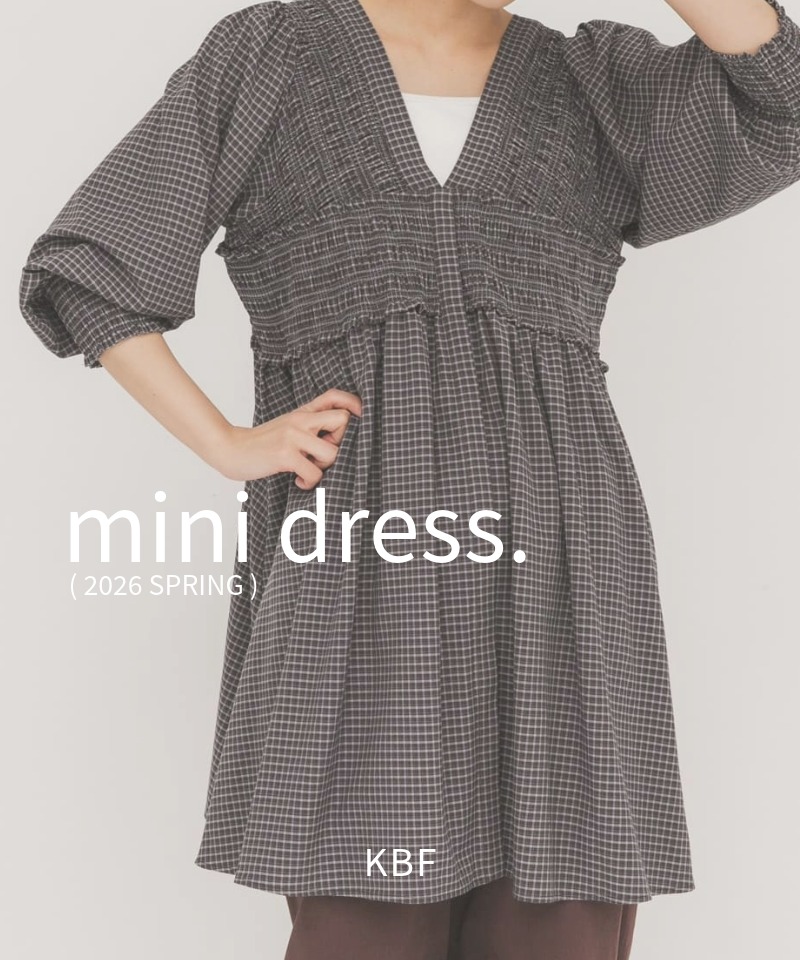 スタイリングの幅が広がる、ミニワンピまとめ