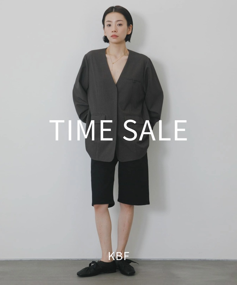 今すぐ着たい春物対象！タイムセール実施中