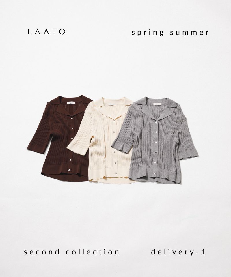 Recommend　Items "人気急上昇中、ポロニットカーディガン"