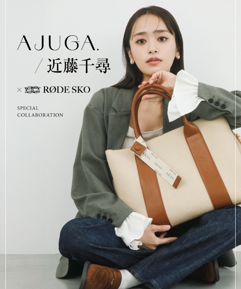AJUGA. / 近藤千尋 × RODE SKO ｜ 店舗限定先行販売のお知らせ