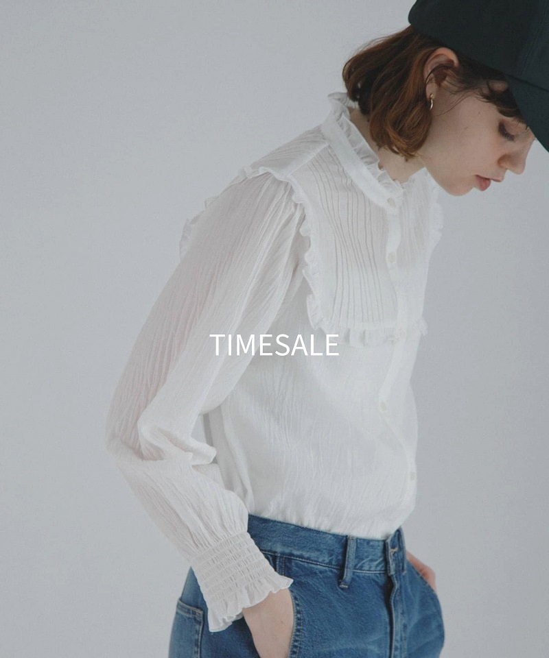 【TIME SALE】新作アイテムが期間限定価格でお得に！