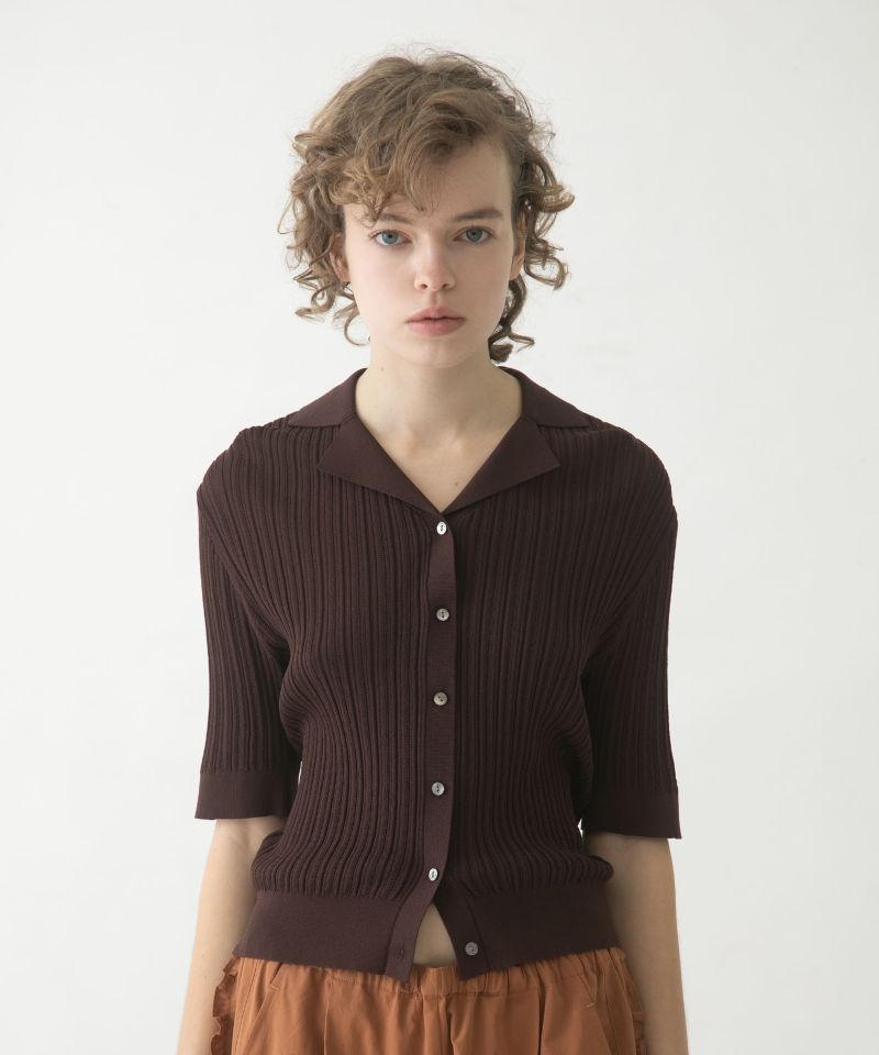 大人気"knit polo cardigan"の再予約がスタート！