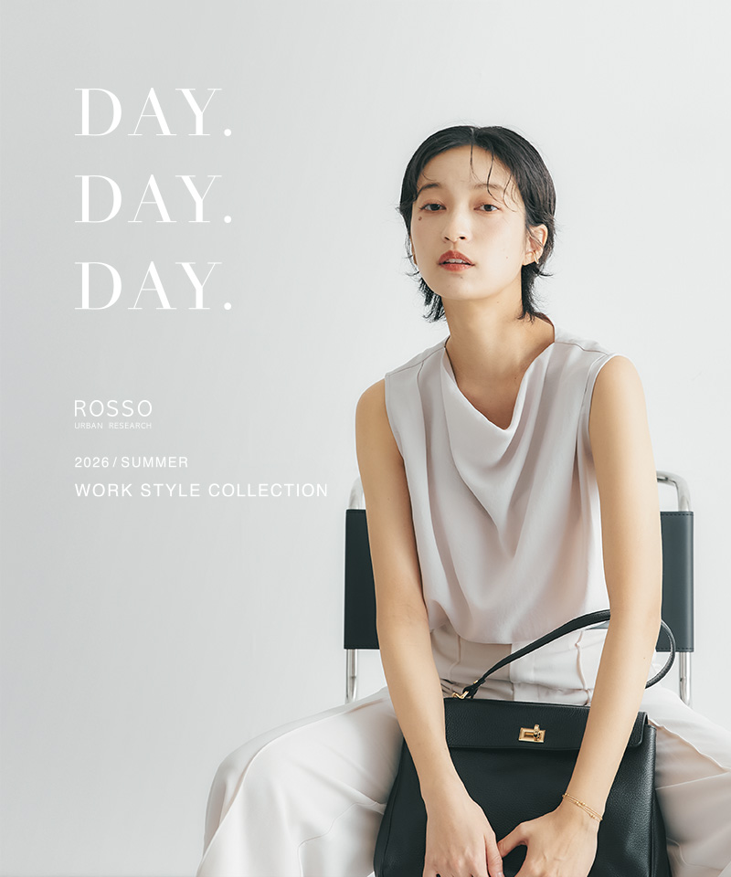 ＊ちぃ♡＊新作 アーバンリサーチROSSO バックデザインブラウス オフィスにも休日にも！旬な着こなしが叶うROSSOの“着映えブラウス” 5