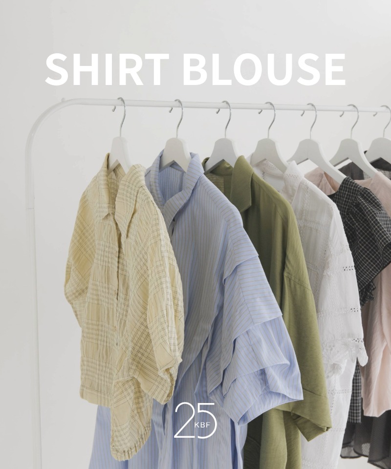 明日何着る?初夏の主役となる着映えSHIRT&BLOUSEをチェック。