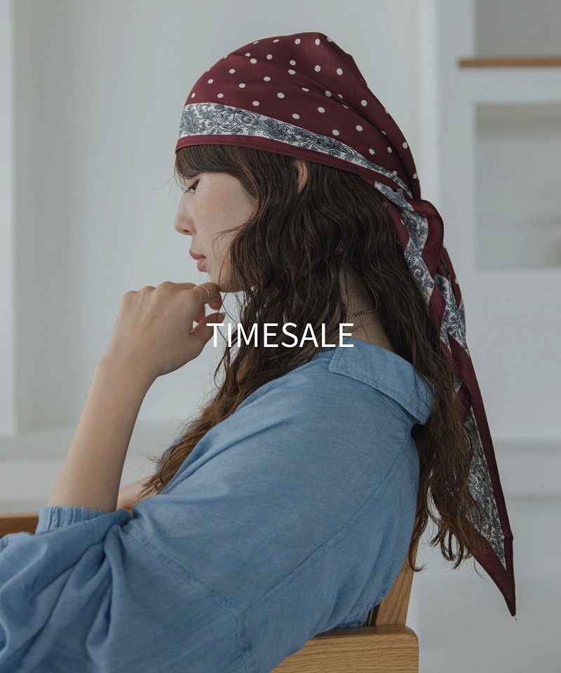 【TIME SALE】新作アイテムが期間限定価格でお得に！