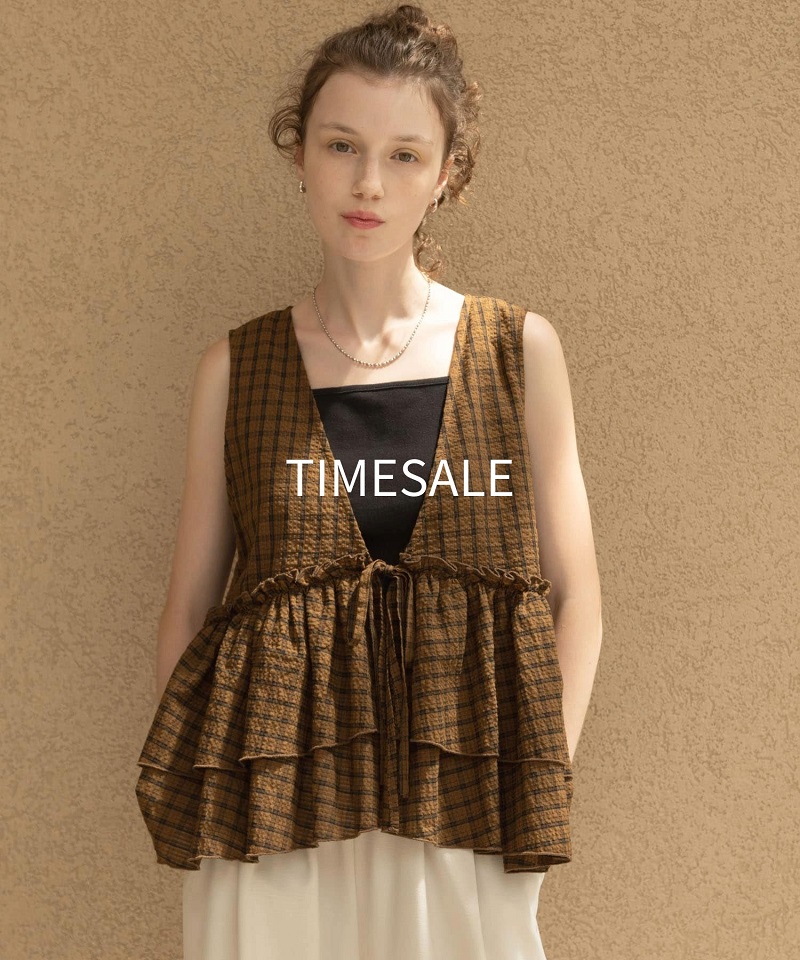 【TIME SALE】新作アイテムが期間限定価格でお得に！