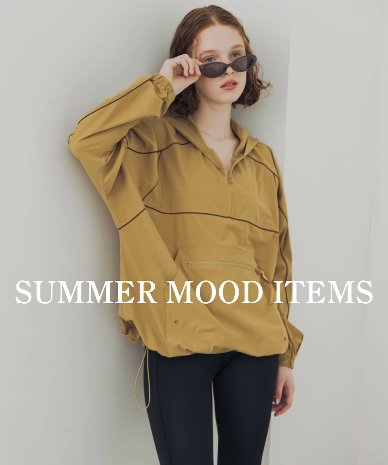 【SUMMER MOOD ITEMS】大人のためのモダンな水際コレクション