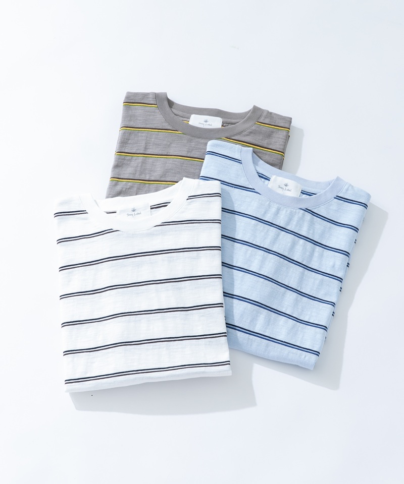 さらっと着られる、表情のあるボーダーTシャツ
