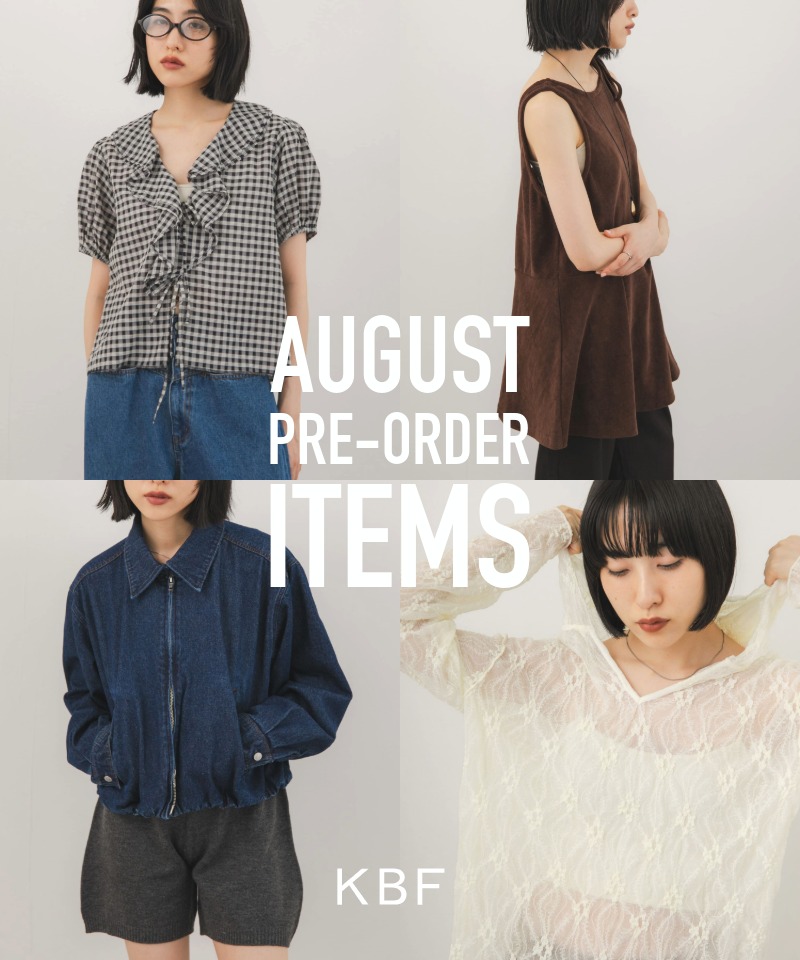 8月入荷のAWアイテムまとめ