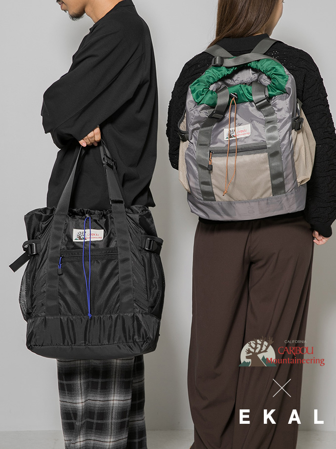 CARIBOU Mountaineering × EKAL 別注 L. WEIGHT PACK TOTE