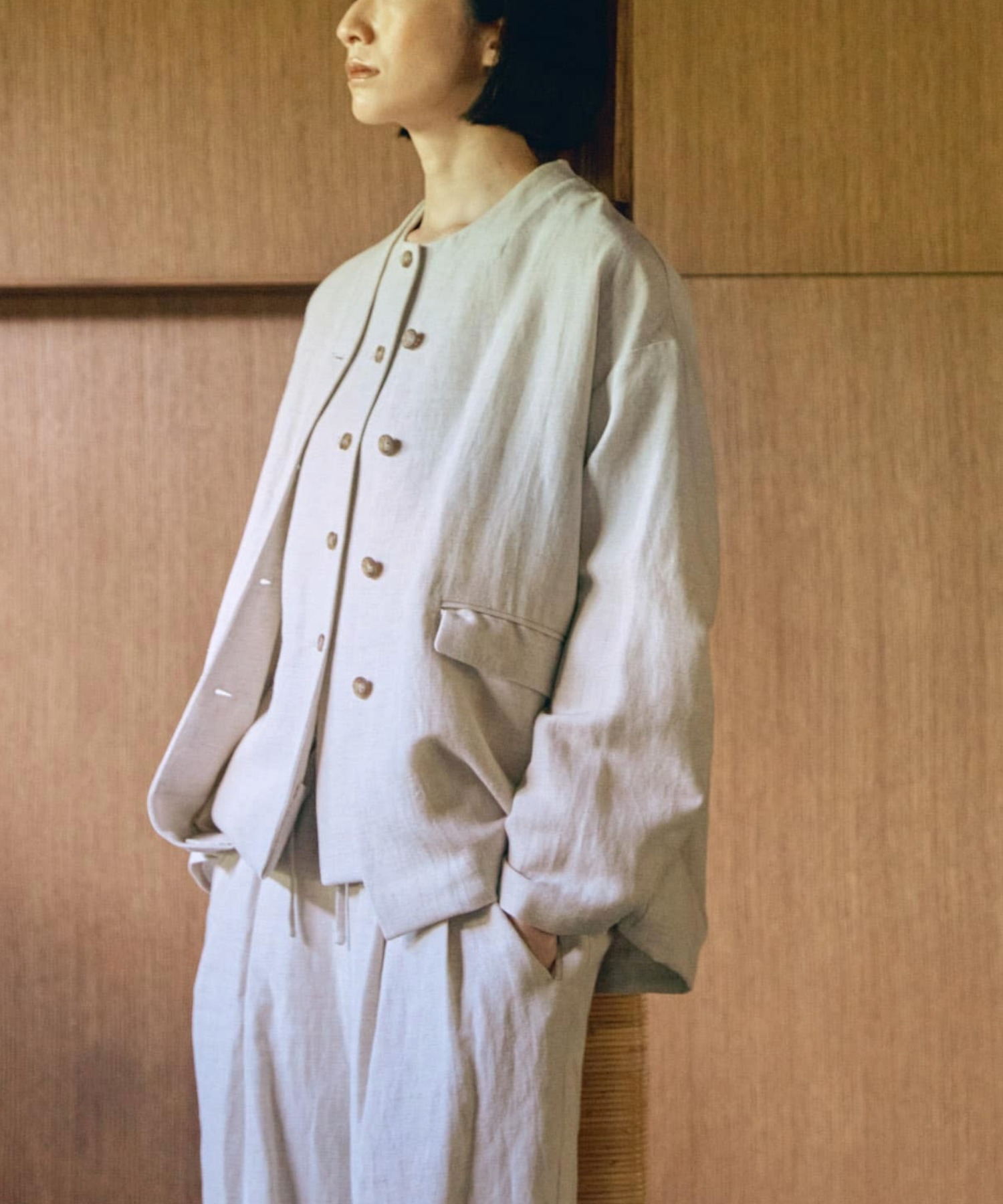 七五三などのフォーマルシーンでも着回せる かぐれのきれいめ服