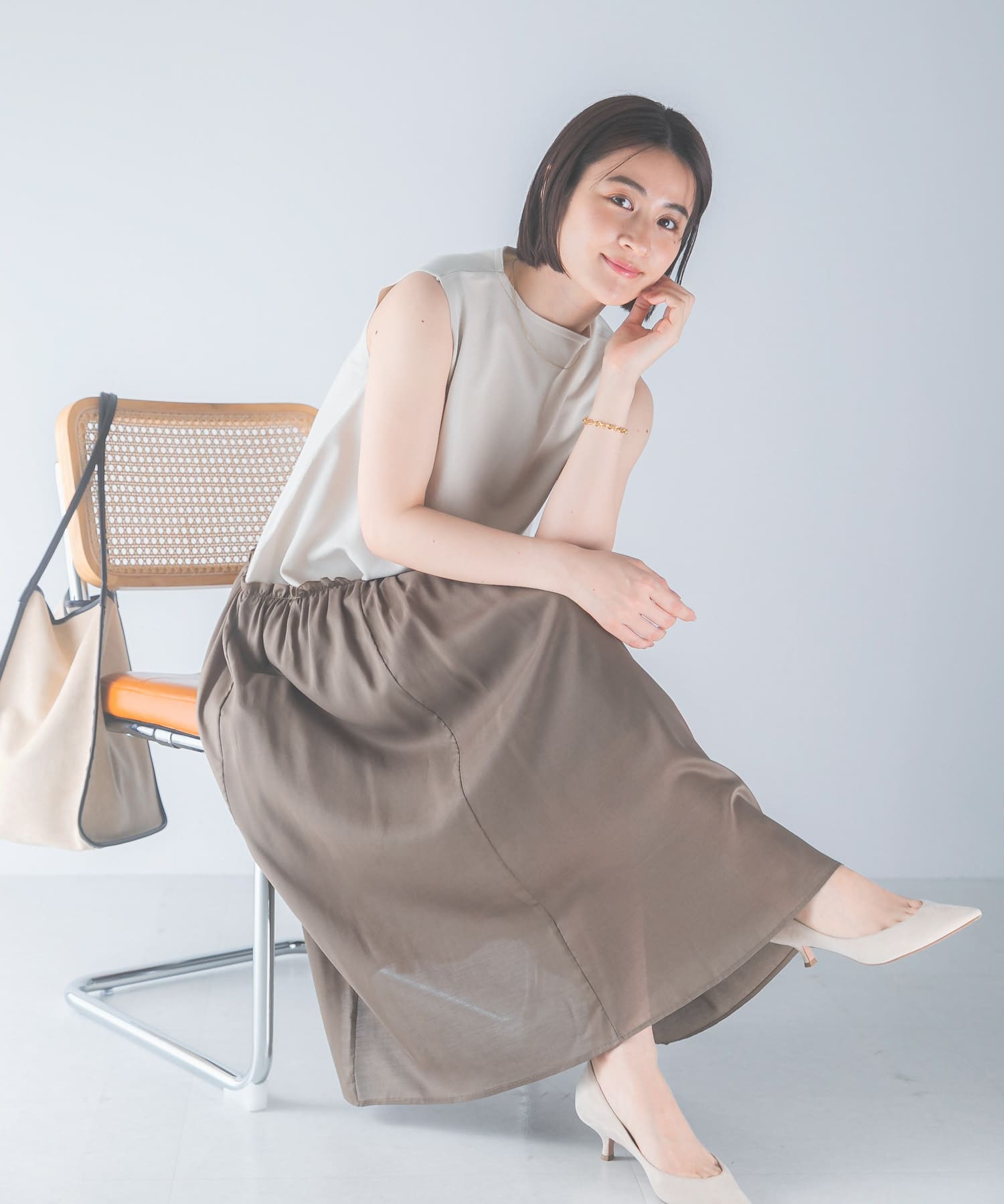 【1枚でサマになる】忙しい朝の救世主！大人の綺麗めワンピース特集