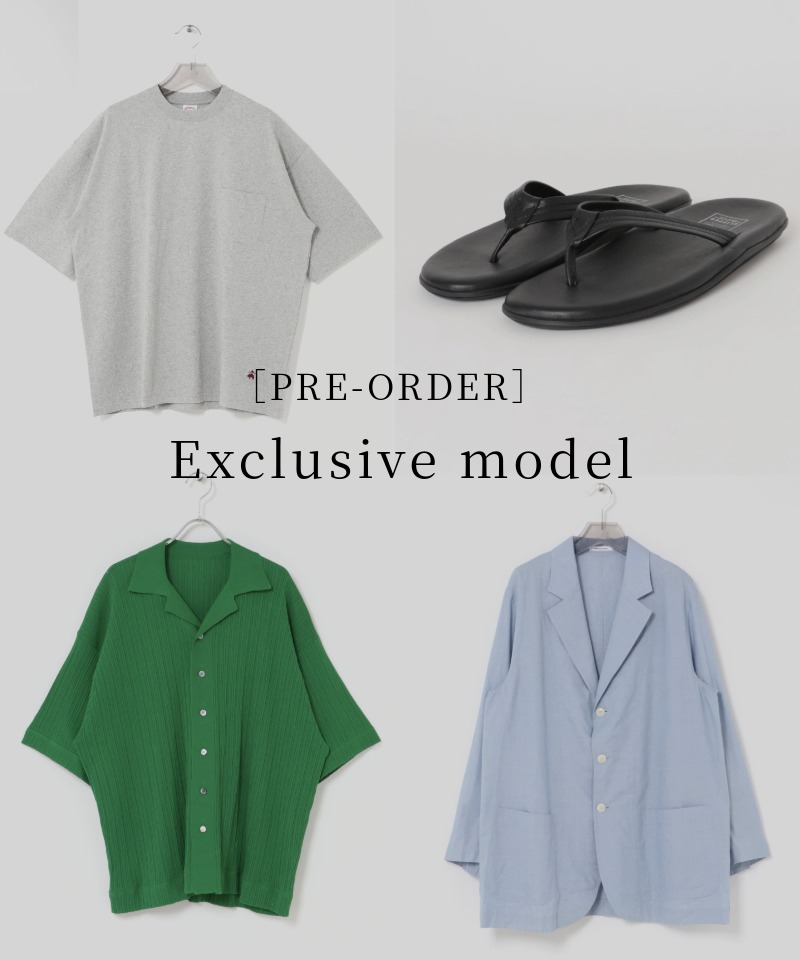 【PRE-ORDER】バイヤーが拘った別注アイテム