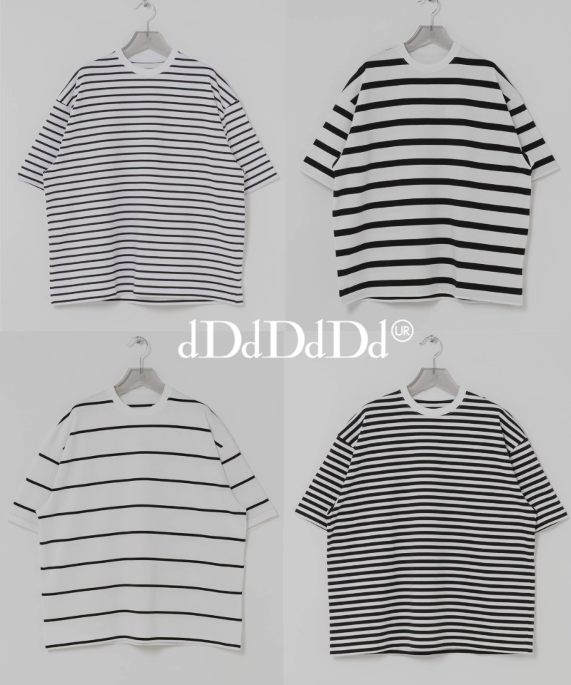【dDdDdDd】 即着、新作ボーダーTシャツ