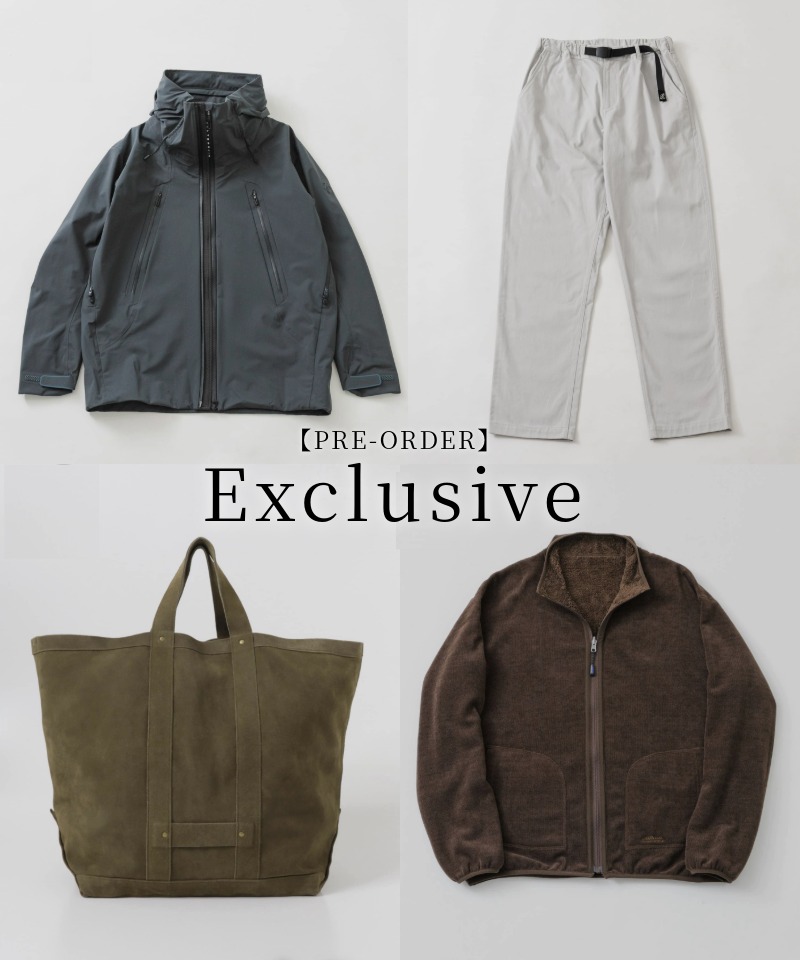 【PRE-ORDER】最新の別注アイテム
