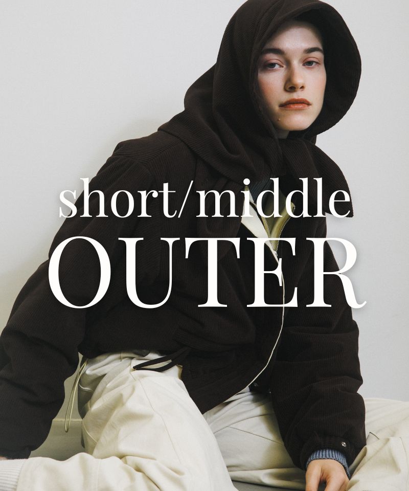 バランス重視で選ぶ、ショート＆ミドルの旬顔アウター