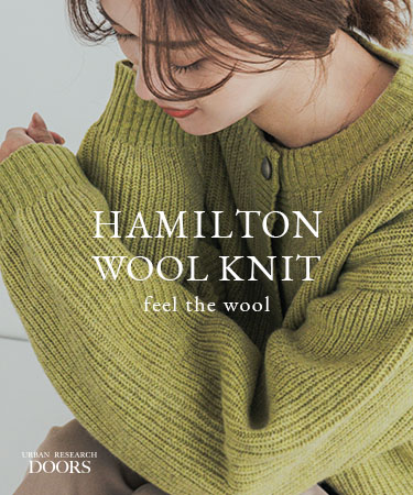 HAMILTON WOOL KNIT feel the wool｜DOORS
