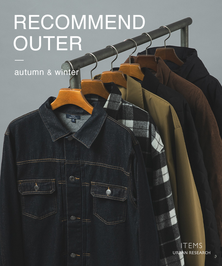 RECOMMEND OUTER autumn&winter｜ITEMS