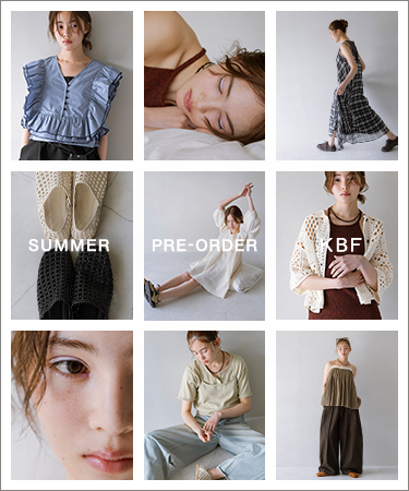 SUMMER PRE-ORDER｜KBF