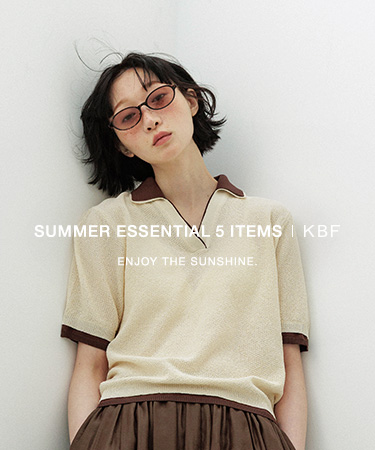 SUMMER ESSENTIAL 5 ITEMS｜KBF