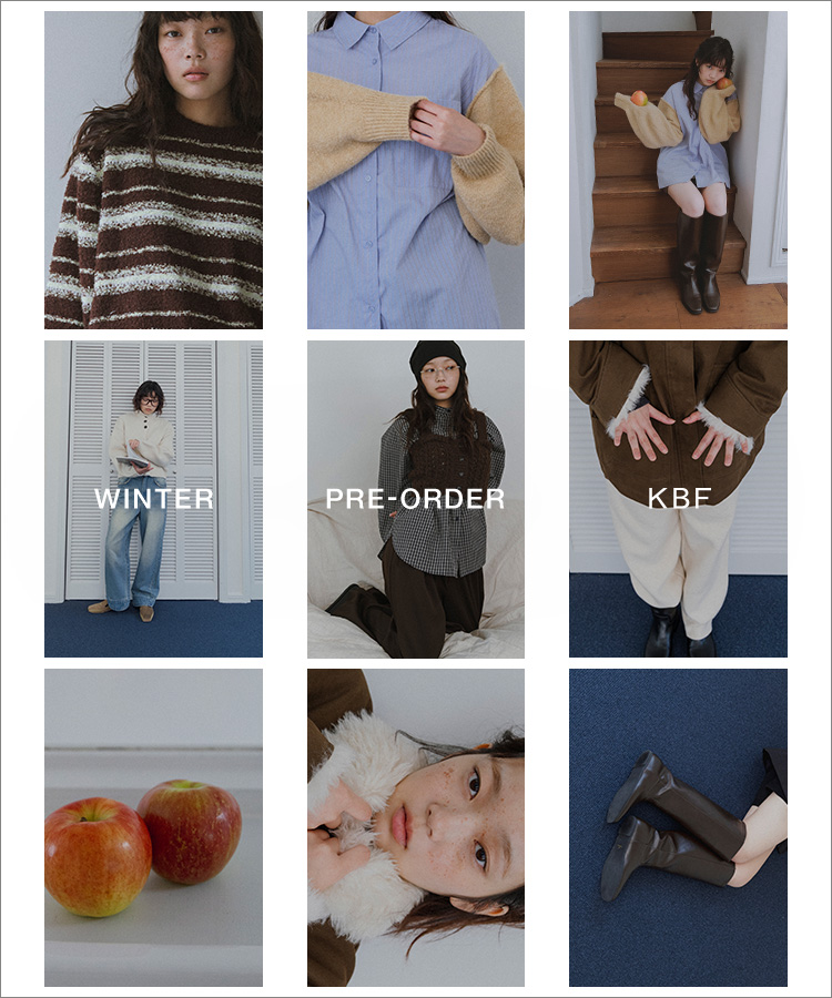 WINTER PRE-ORDER｜KBF