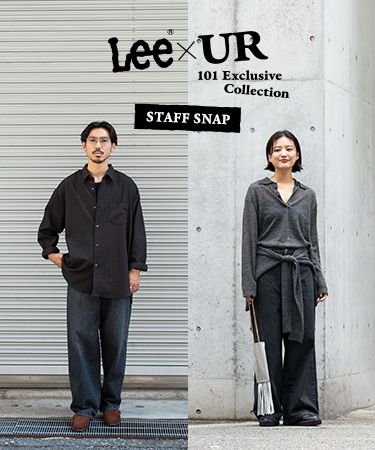 Lee × UR - 101 Exclusive Collections - STAFF SNAP