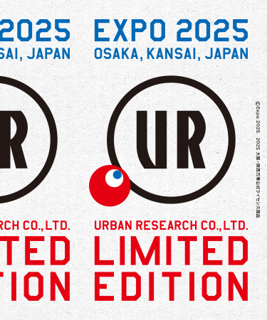 URBAN RESEARCH限定 2025大阪・関西万博公式ライセンス商品に新作登場