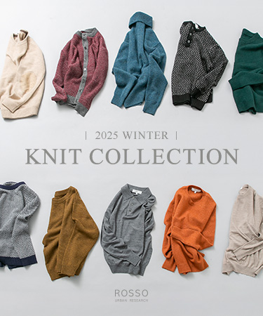 2025 WINTER KNIT COLLECTION｜ROSSO