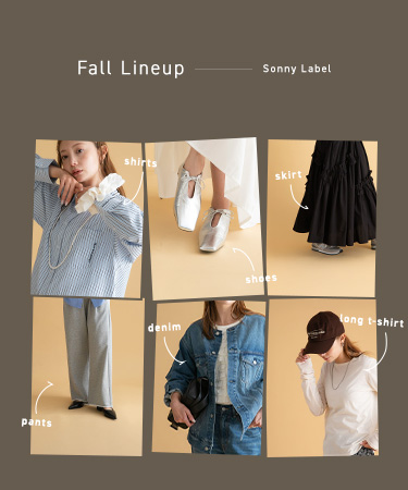 Fall Lineup｜Sonny Label