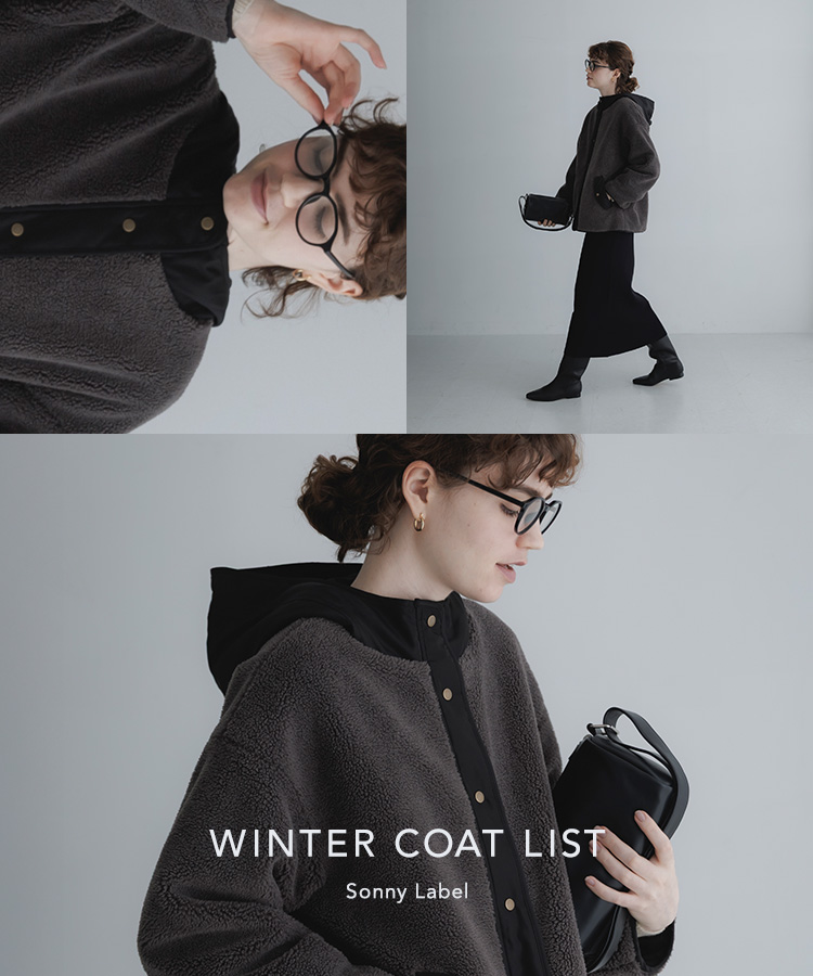 WINTER COAT LIST｜Sonny Label