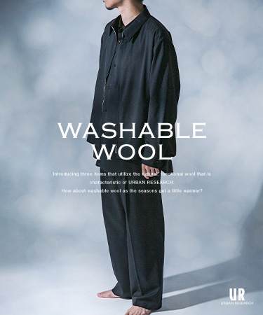 WASHABLE WOOL｜URBAN RESEARCH