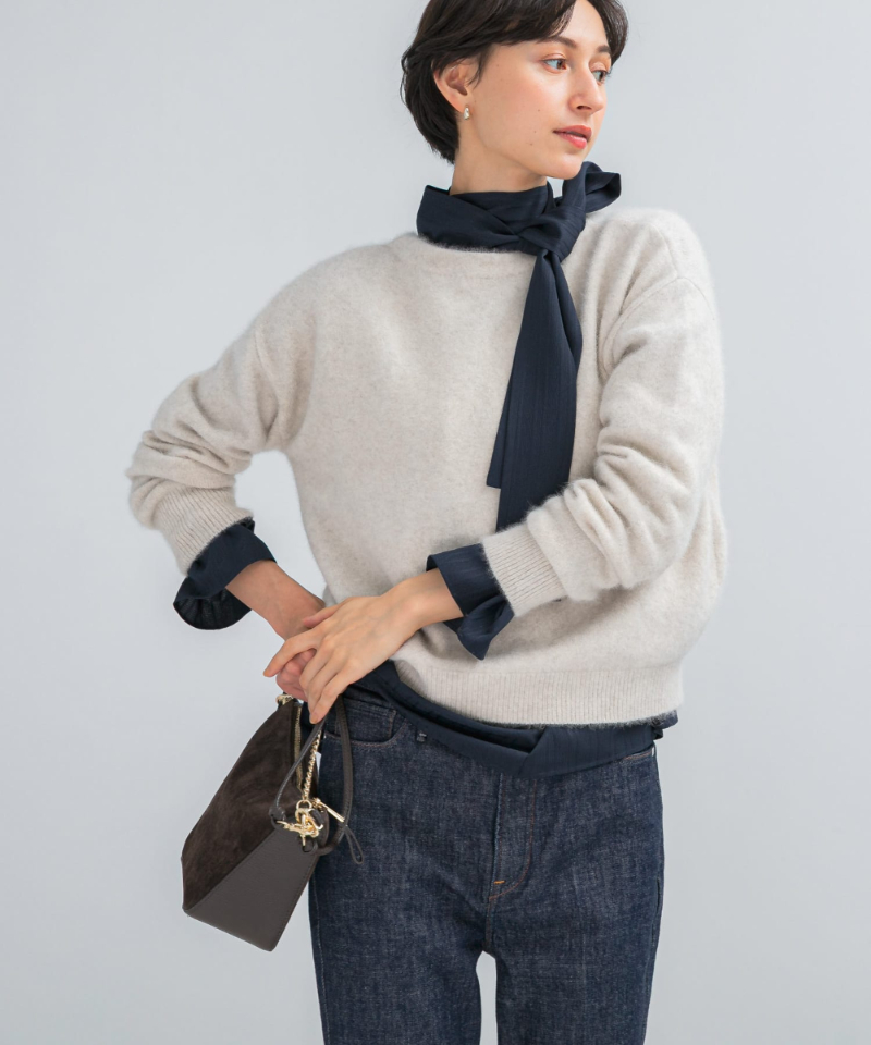 しなやかで暖かい。大人のための上質ウールニット