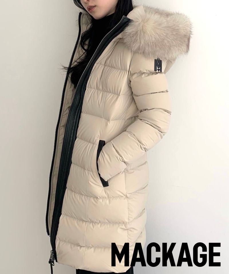 美シルエットを極めたアウター「MACKAGE」