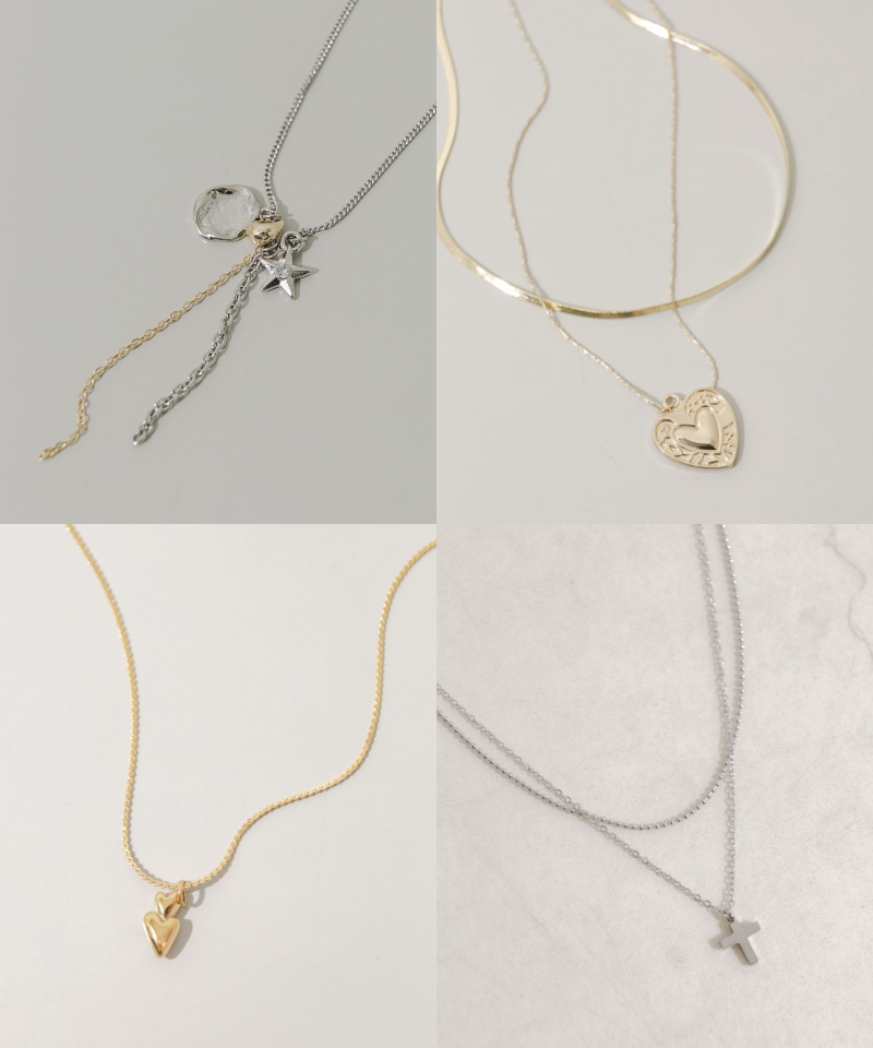 【先行SALE】トレンドデザインから定番まで。対象のネックレスが20%OFF