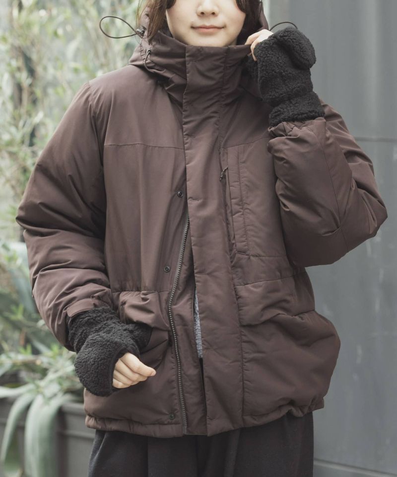 首まであったか『襟・フード付き』アウター