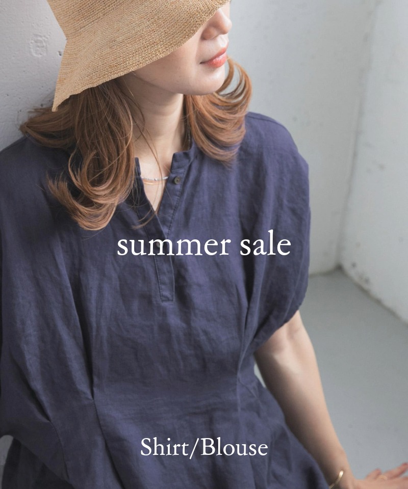 『SUMMER SALE』 夏のお買い物リスト | シャツ・ブラウス