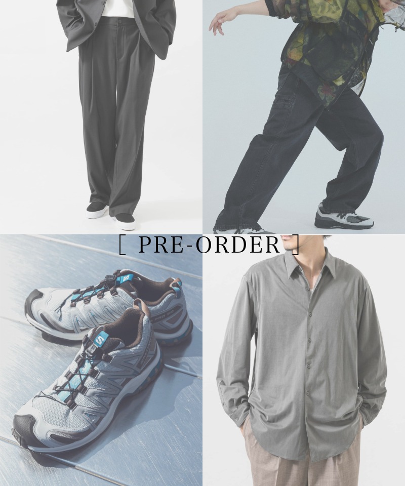 【PRE-ORDER】今から押さえておきたい新作予約アイテム