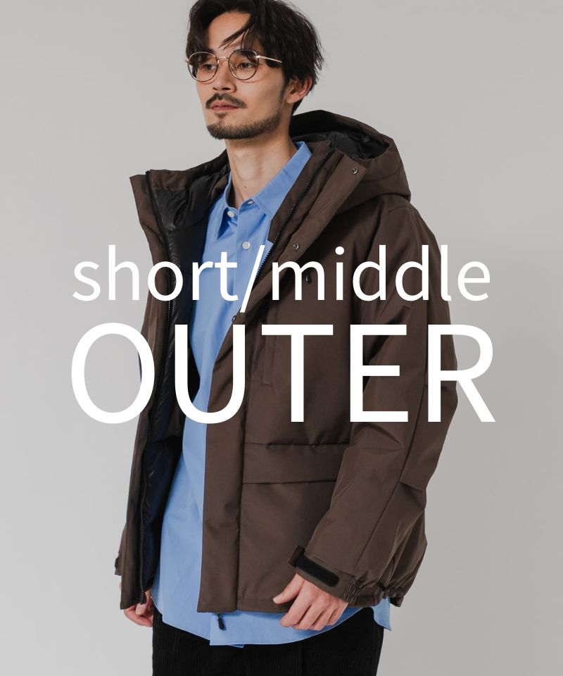 バランス重視で選ぶ、ショート＆ミドルの旬顔アウター