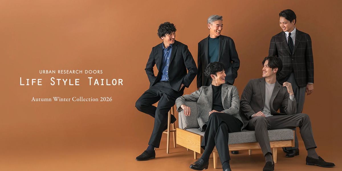 LIFE STYLE TAILOR Autumn Winter Collection 2026｜DOORS