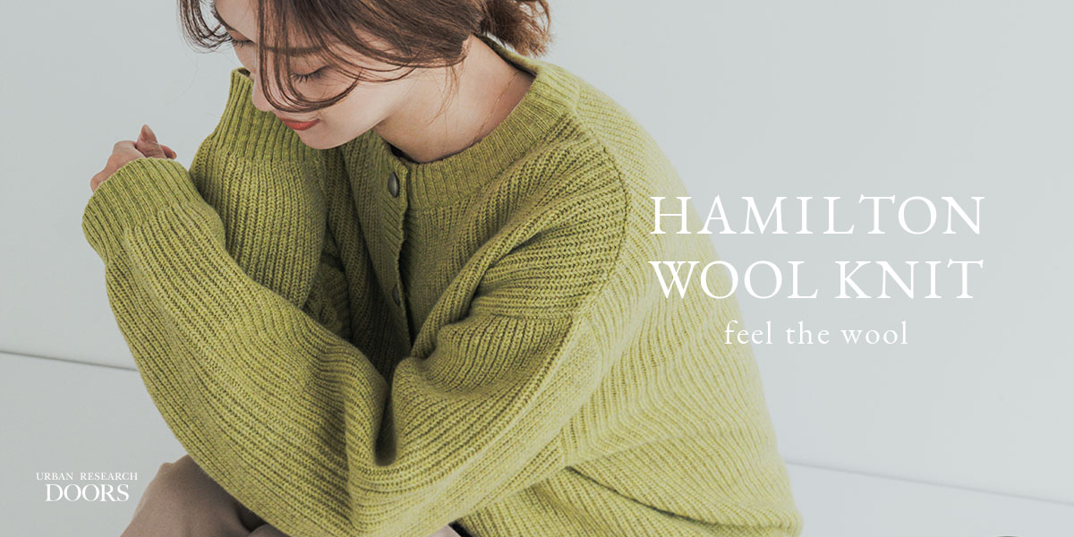 HAMILTON WOOL KNIT feel the wool｜DOORS